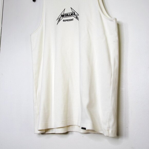 BNWT SS25 REPRESENT x METALLICA 40YR TANK TOP S & M & L - Picture 6 of 14